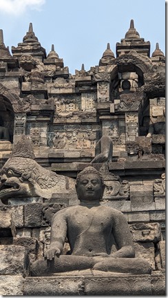  Buddhist temple of Borobudur
