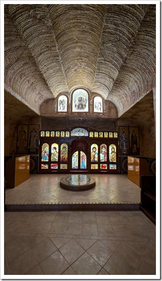 Underground orthodox church of Coober Pedy