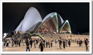 Sydney Opera House by night